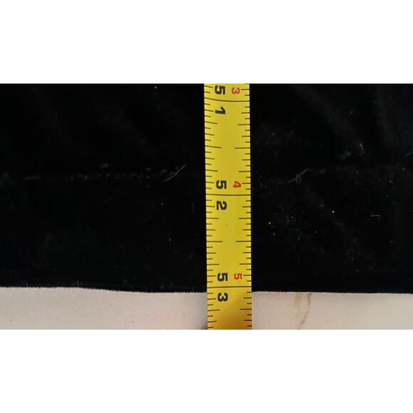 Caren Desiree Company CDC Jumpsuit Velvet SZ6 Sleeveless Zip Back Wide Leg - Picture 12 of 12